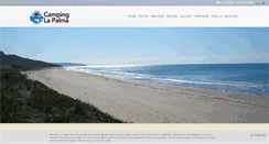 Desktop Screenshot of campinglapalma.com