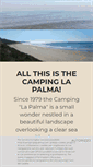 Mobile Screenshot of campinglapalma.com